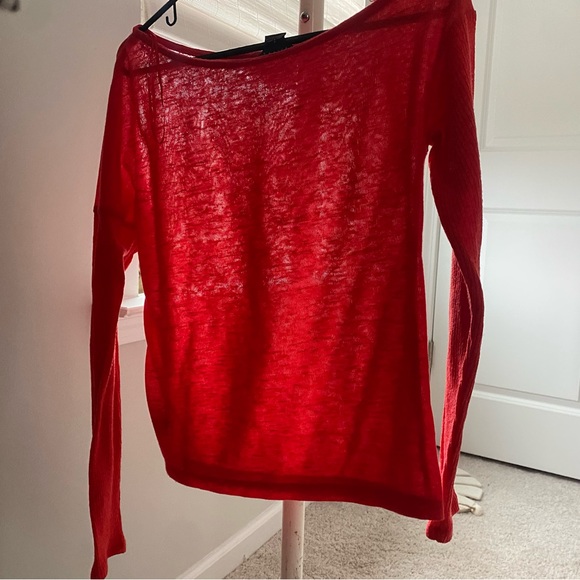 Assymetrical coral top - Picture 3 of 3